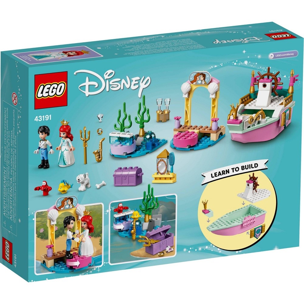 slide 7 of 7, LEGO Disney Ariel's Celebration Boat 43191, 1 ct