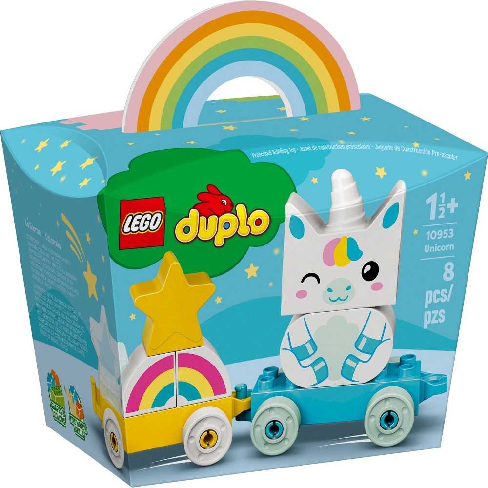 slide 4 of 7, LEGO DUPLO My First Unicorn Pull-Along 10953, 1 ct