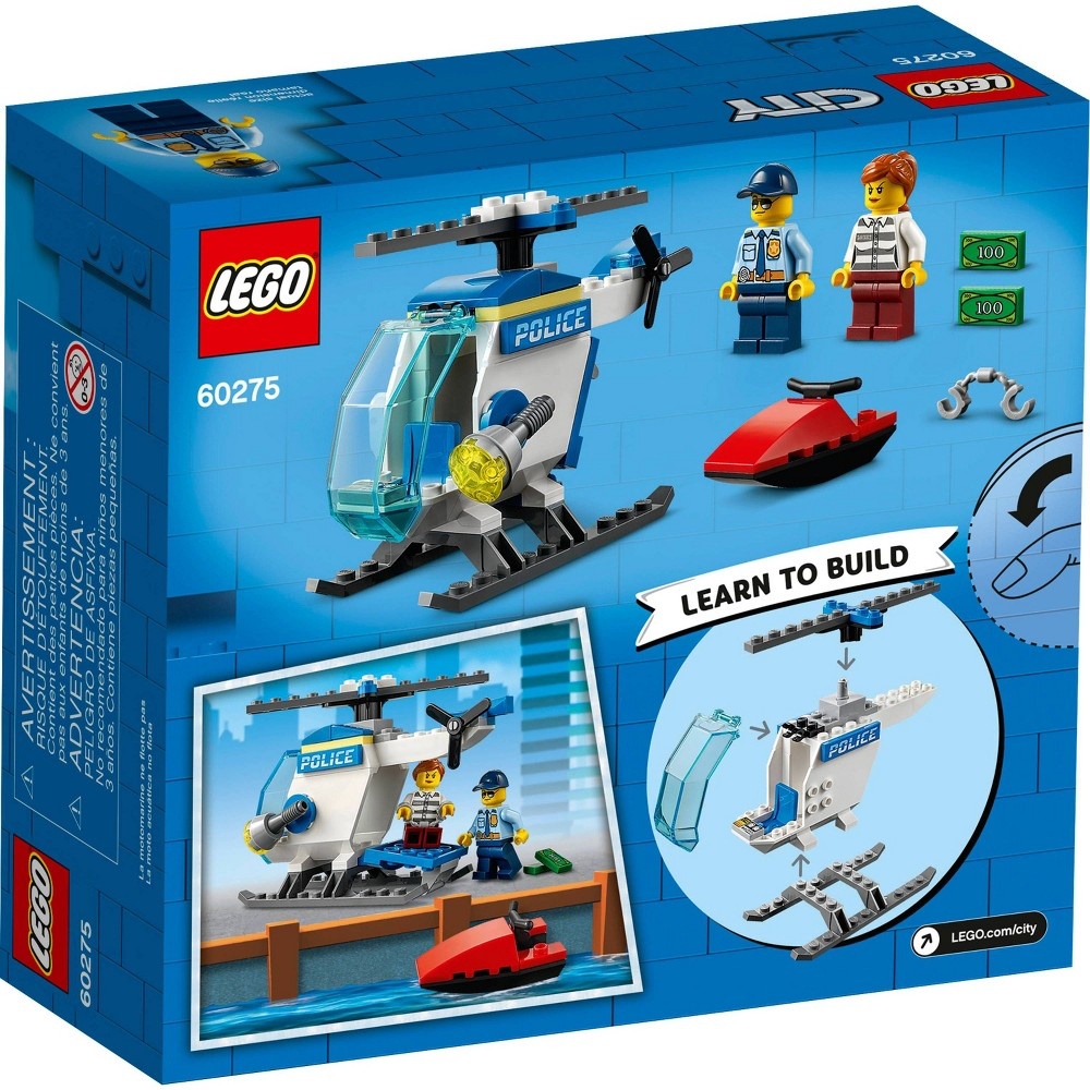 slide 5 of 7, LEGO City Police Helicopter Building Kit 60275, 1 ct