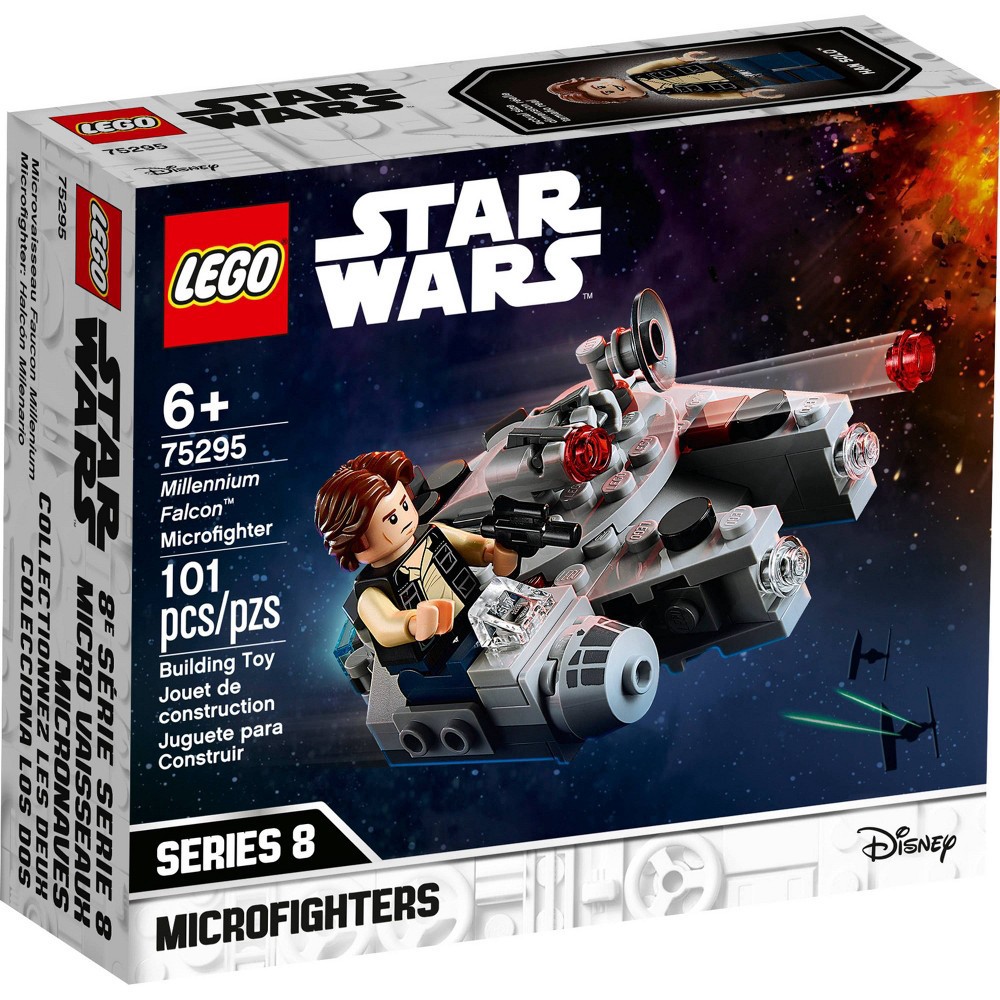 slide 4 of 7, LEGO Star Wars Millennium Falcon Microfighter Building Kit 75295, 1 ct
