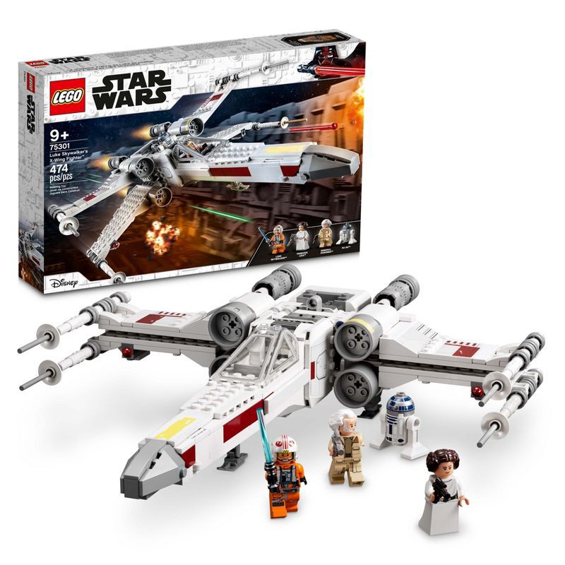 slide 1 of 1, LEGO Star Wars Luke Skywalker's X-Wing Fighter Set 75301, 1 ct