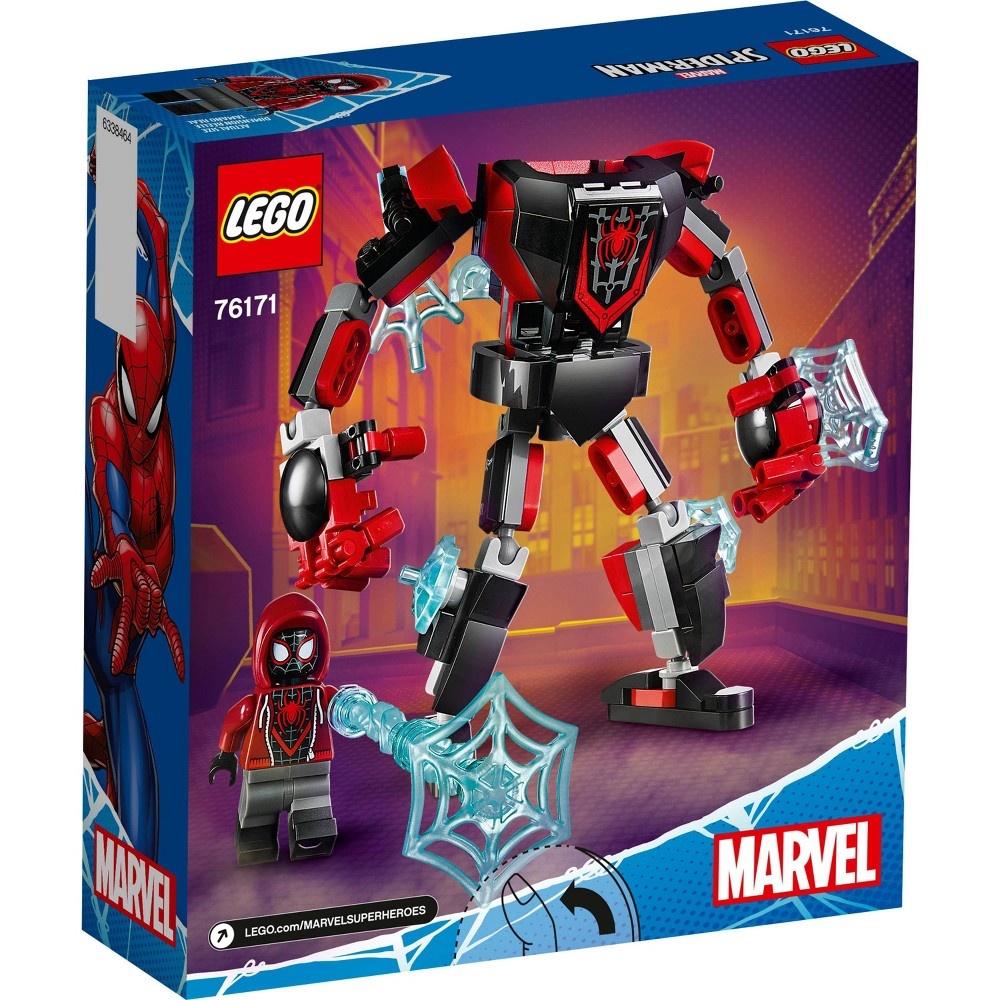 slide 5 of 7, LEGO Marvel Spider-Man Miles Morales Mech Armor Construction Toy 76171, 1 ct