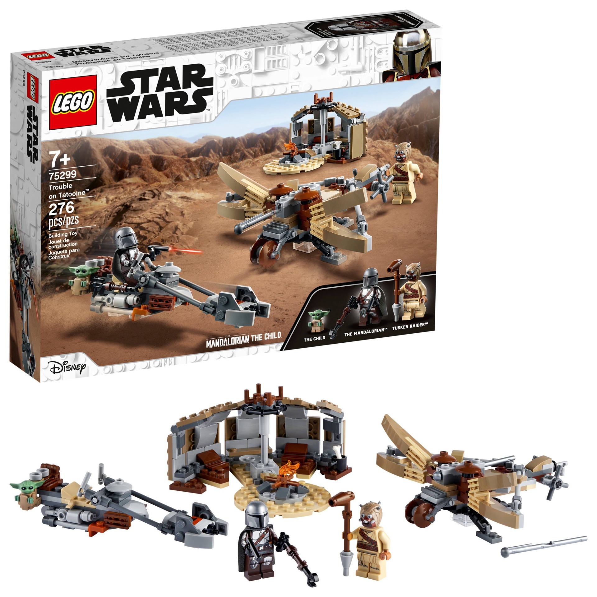 slide 1 of 7, LEGO Star Wars: The Mandalorian Trouble on Tatooine 75299, 1 ct