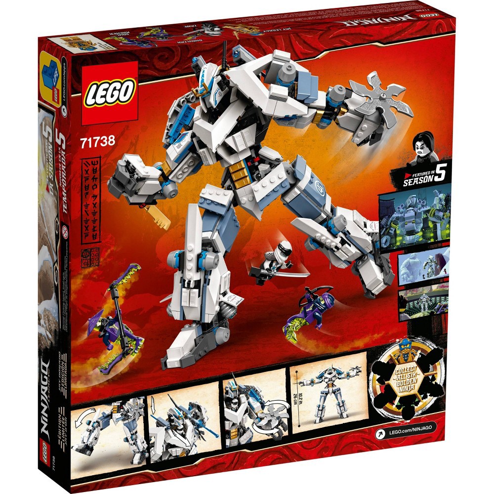 Lego Ninjago Legacy Zane Titan Mech Battle Action Toy 71738 : Target