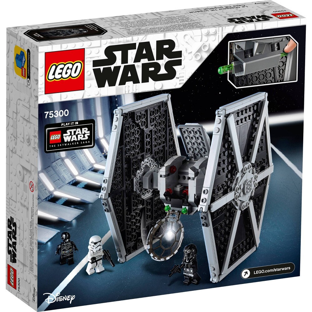 slide 4 of 7, LEGO Star Wars Imperial TIE Fighter Building Kit 75300, 1 ct