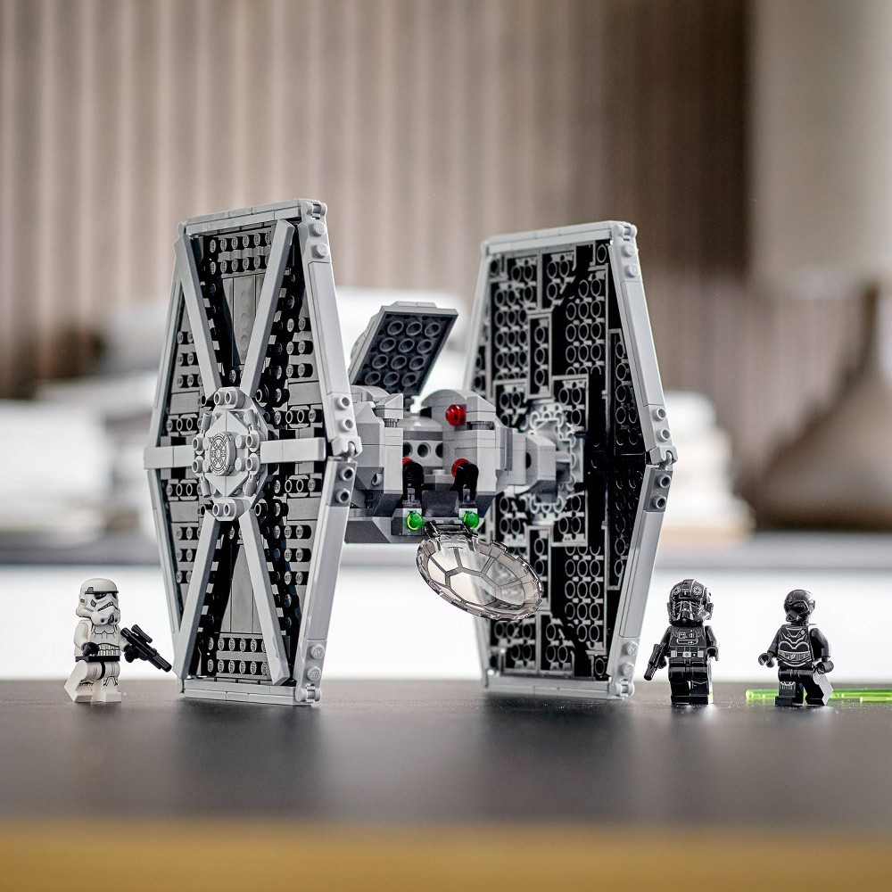 slide 5 of 7, LEGO Star Wars Imperial TIE Fighter Building Kit 75300, 1 ct