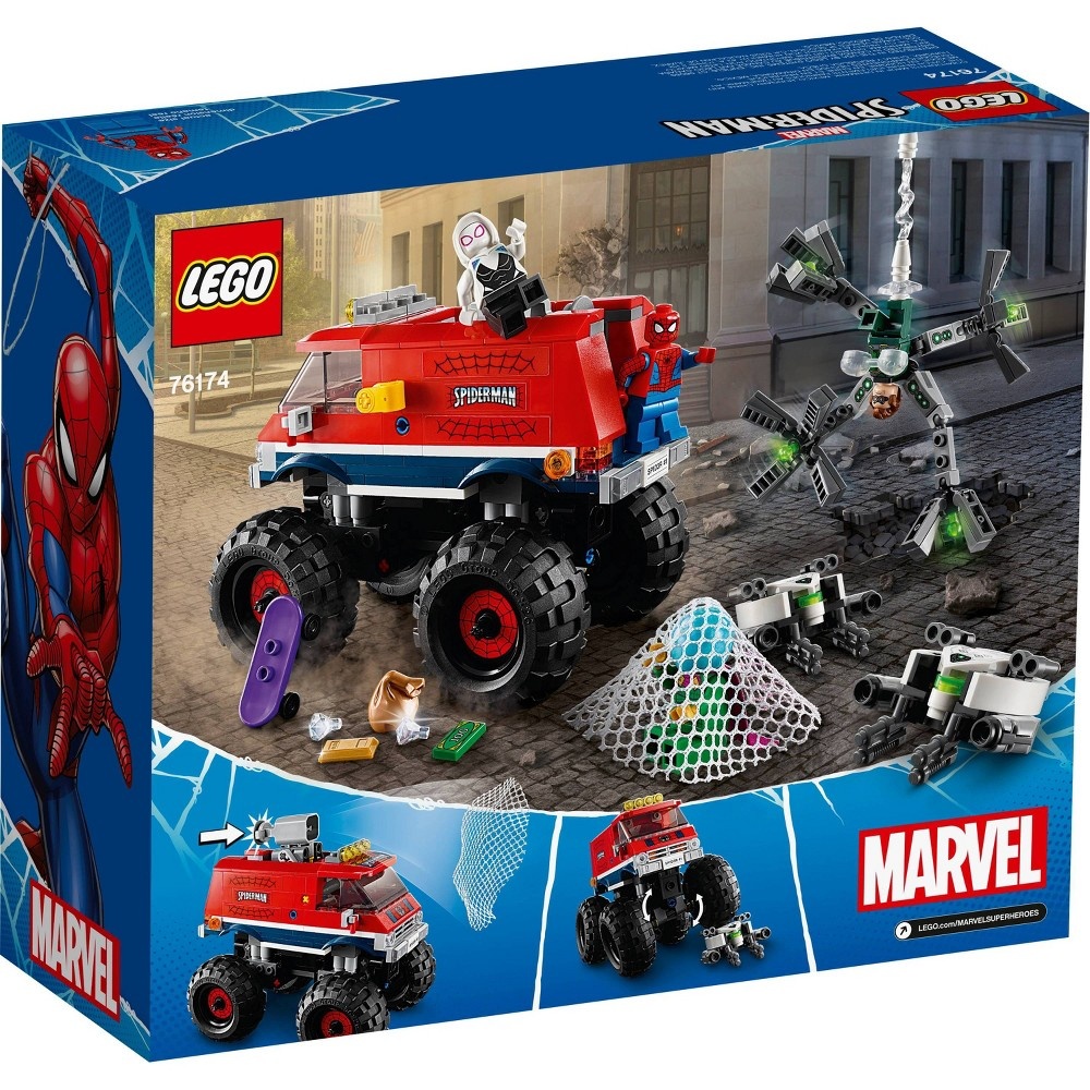 slide 5 of 7, LEGO Marvel Spider-Man: Spider-Man's Monster Truck vs. Mysterio 76174, 1 ct