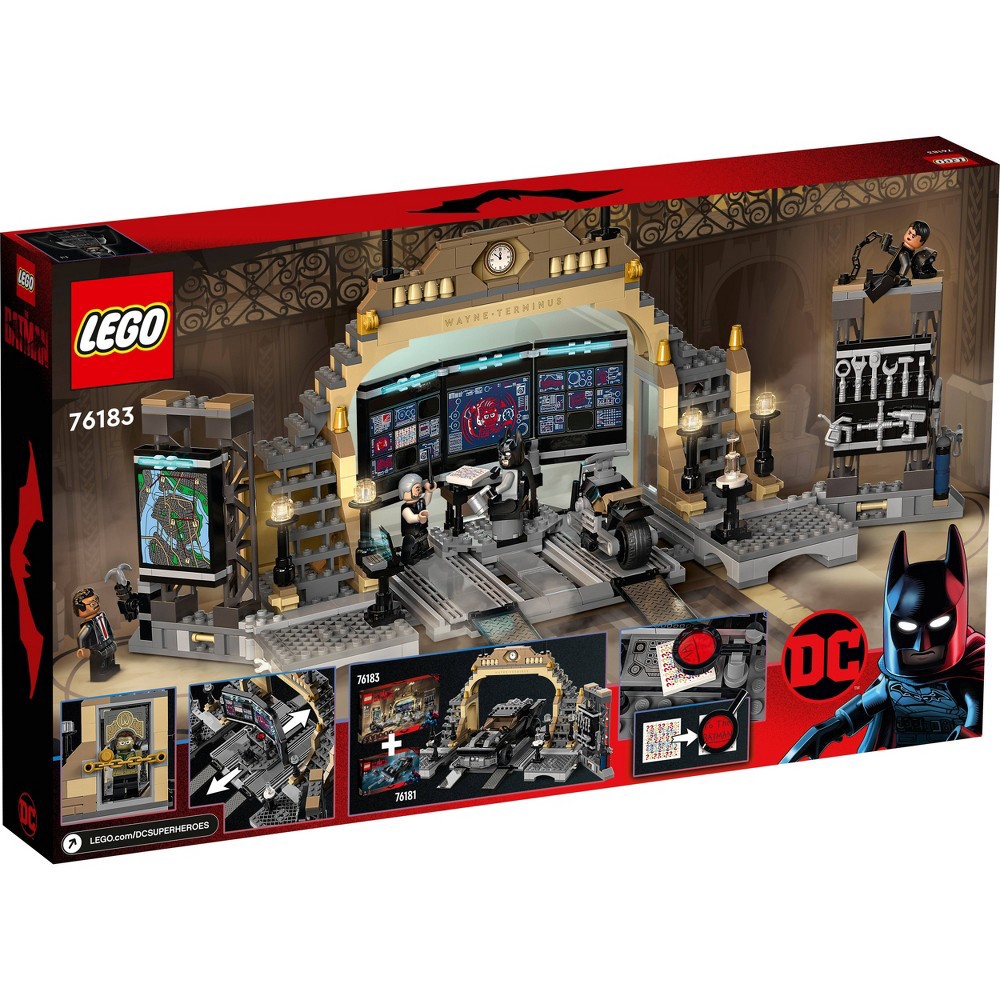 slide 5 of 6, LEGO Super Heroes DC Comics Batcave: The Riddler Face-off 76183 Building Set, 1 ct