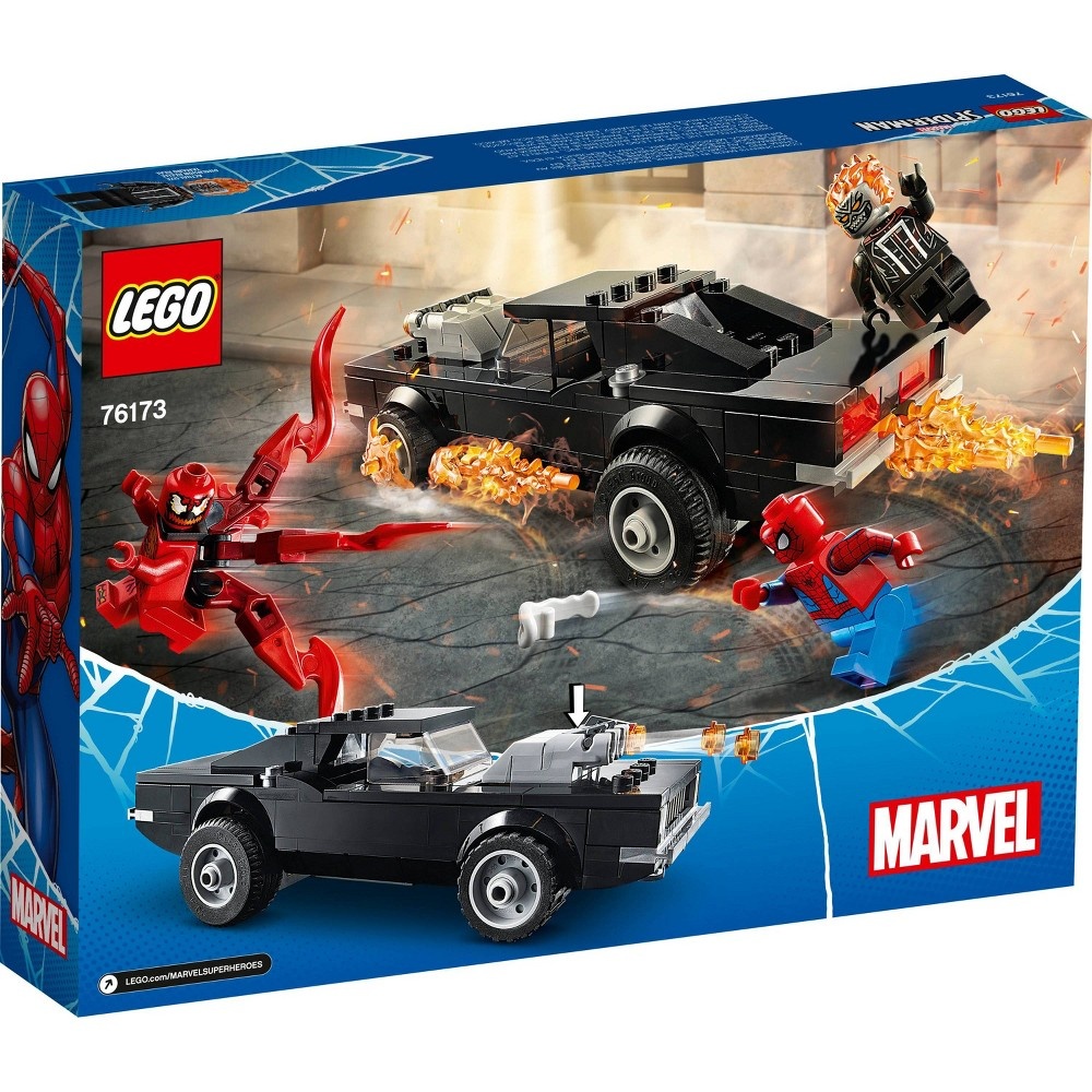 slide 4 of 7, LEGO Marvel Spider-Man: Spider-Man and Ghost Rider vs. Carnage Collectible Building Toy 76173, 1 ct