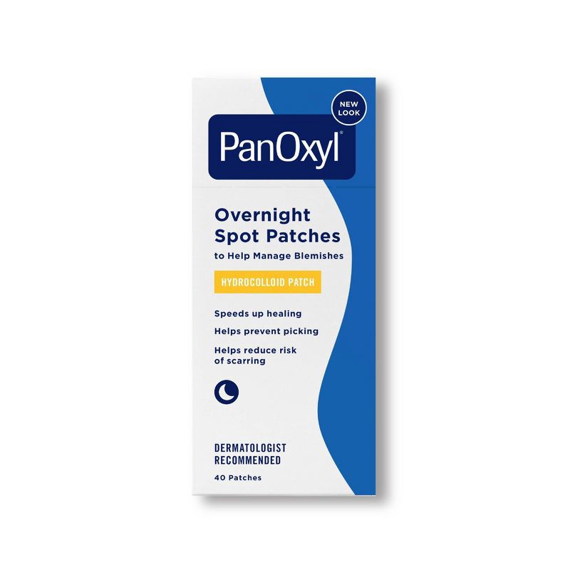 slide 2 of 7, PanOxyl PM Overnight Spot Pimple Patches - 40ct, 40 ct