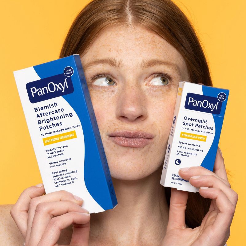 slide 6 of 7, PanOxyl PM Overnight Spot Pimple Patches - 40ct, 40 ct