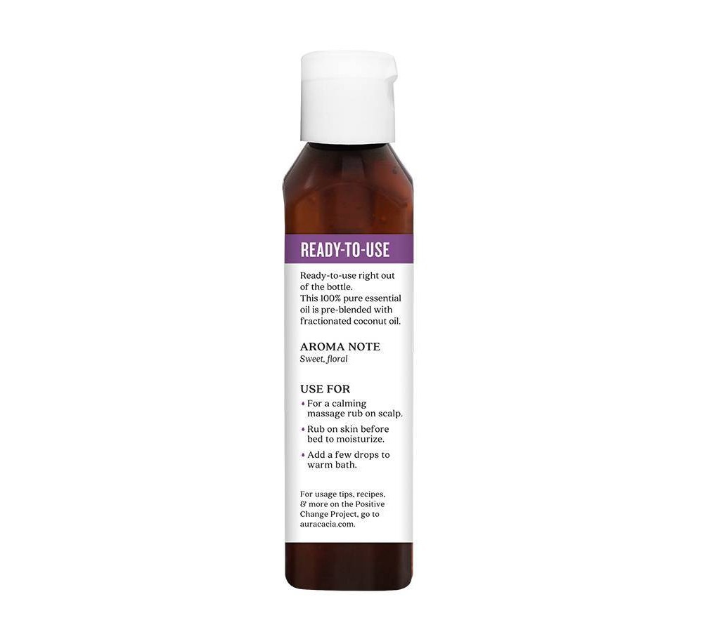 slide 3 of 5, Aura Cacia Ready-to-Use Lavender Essential Oil Blend, 4 fl oz