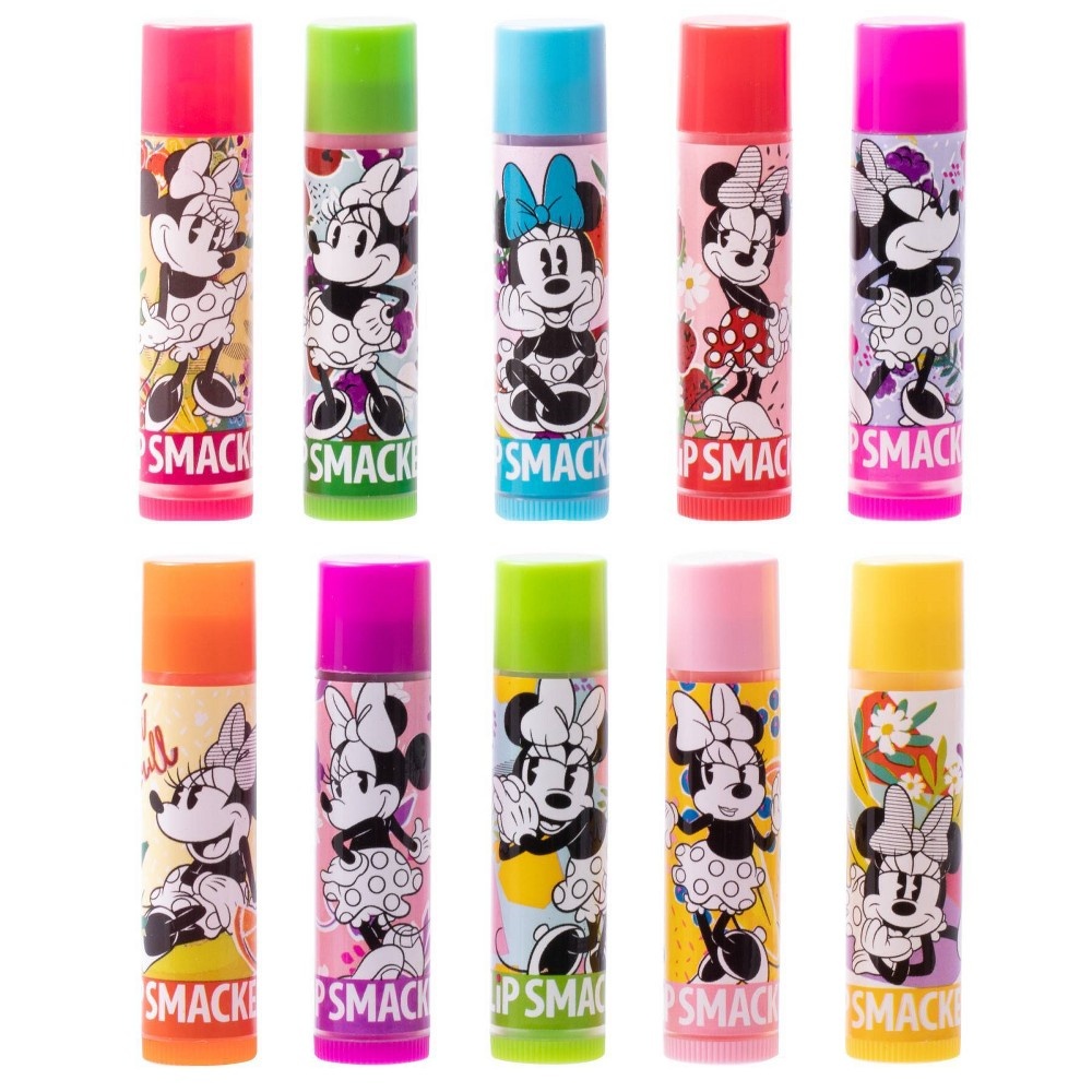 slide 2 of 4, Lip Smacker Best Flavor Forever Lip Balm Party Pack - Minnie Mouse - 10pc, 1 ct