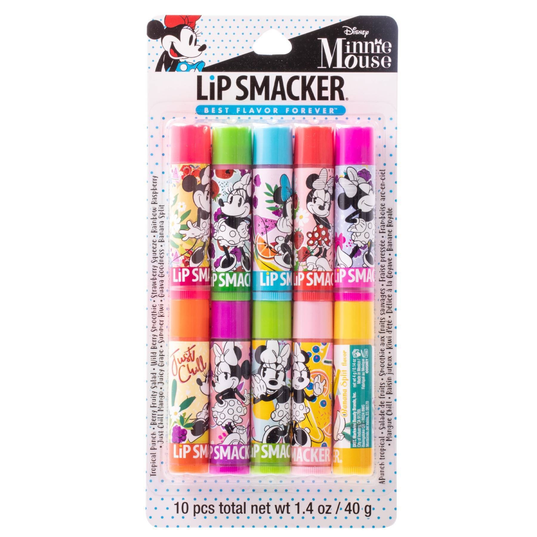 Lip Smacker Best Flavor Forever Lip Balm Party Pack Minnie Mouse