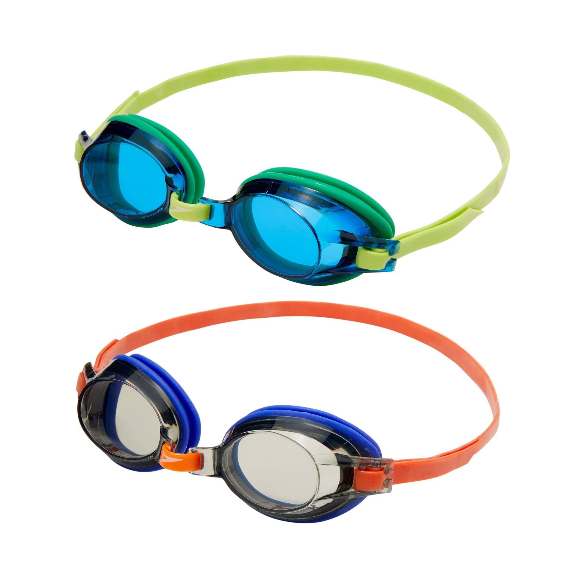 slide 1 of 3, Speedo Kids' 2pk Splasher Goggles - Green, 2 ct