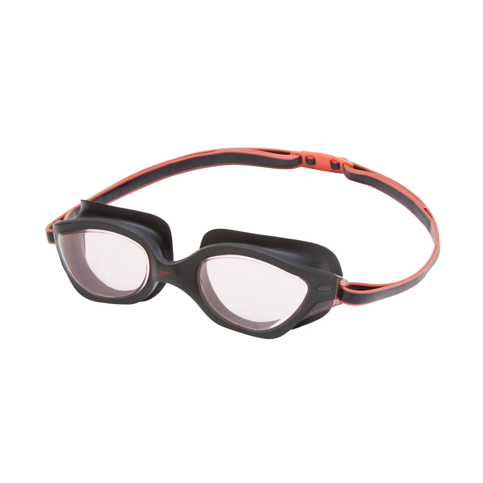 slide 1 of 3, Speedo Adult Seaside Goggles - Coral/Vermillion, 1 ct