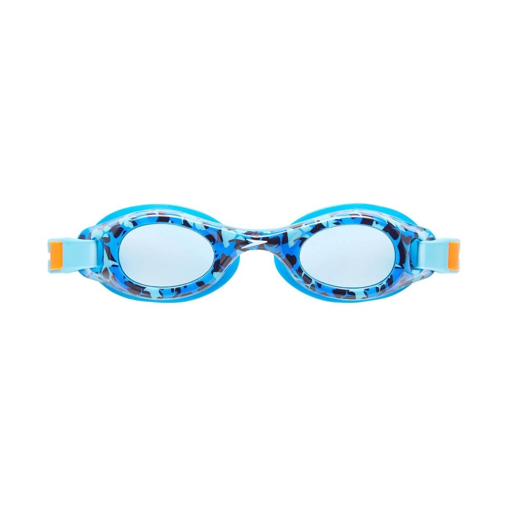 slide 2 of 3, Speedo Kids' Glide Print Goggles - Blue/Celeste, 1 ct