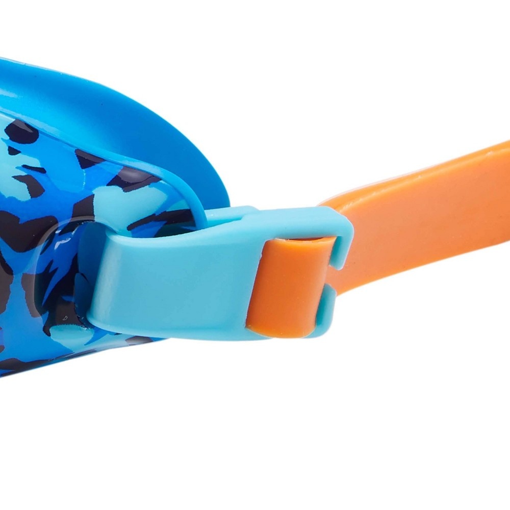 slide 3 of 3, Speedo Kids' Glide Print Goggles - Blue/Celeste, 1 ct