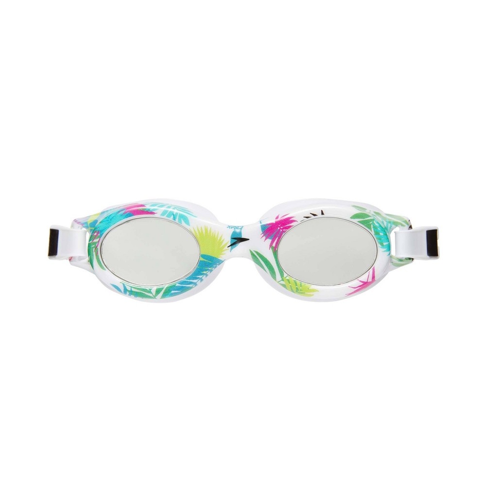 slide 2 of 3, Speedo Junior Glide Print Goggles - Floral Smoke, 1 ct