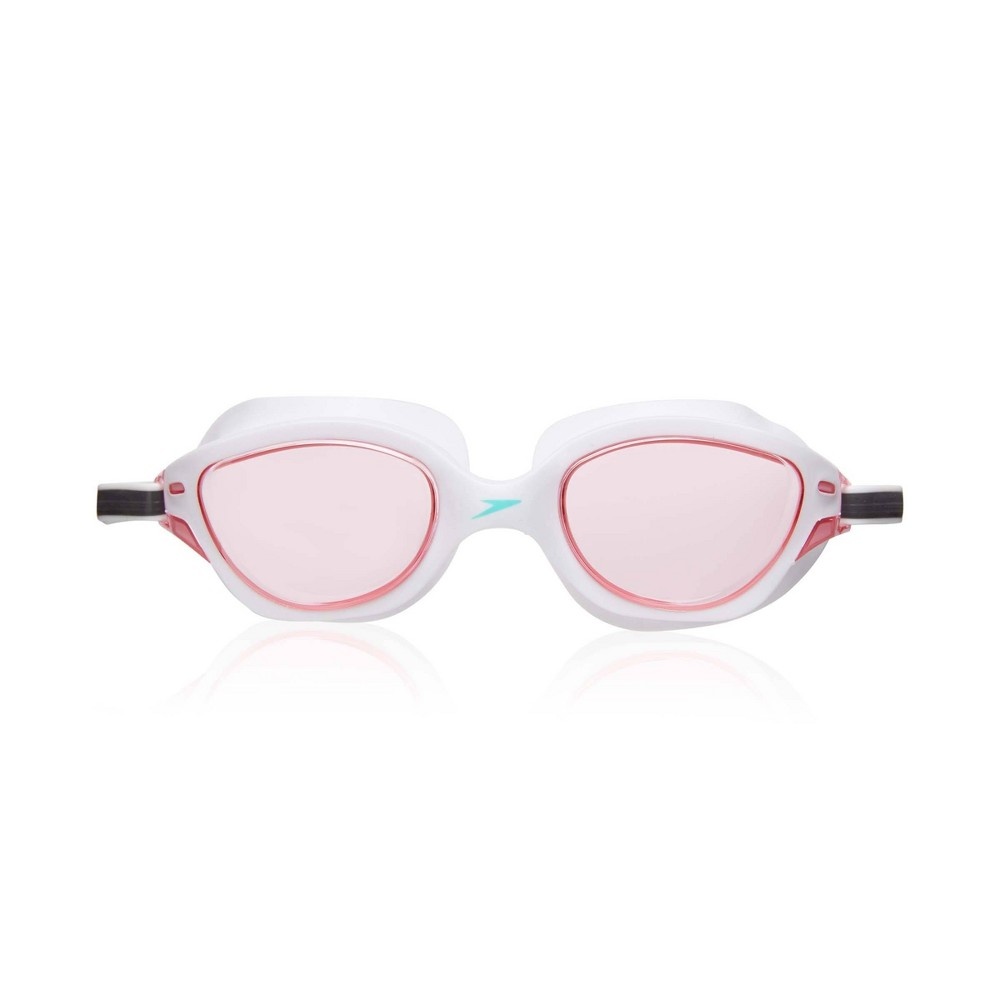 slide 3 of 3, Speedo Junior Seaside Goggles - White/Vermillion, 1 ct