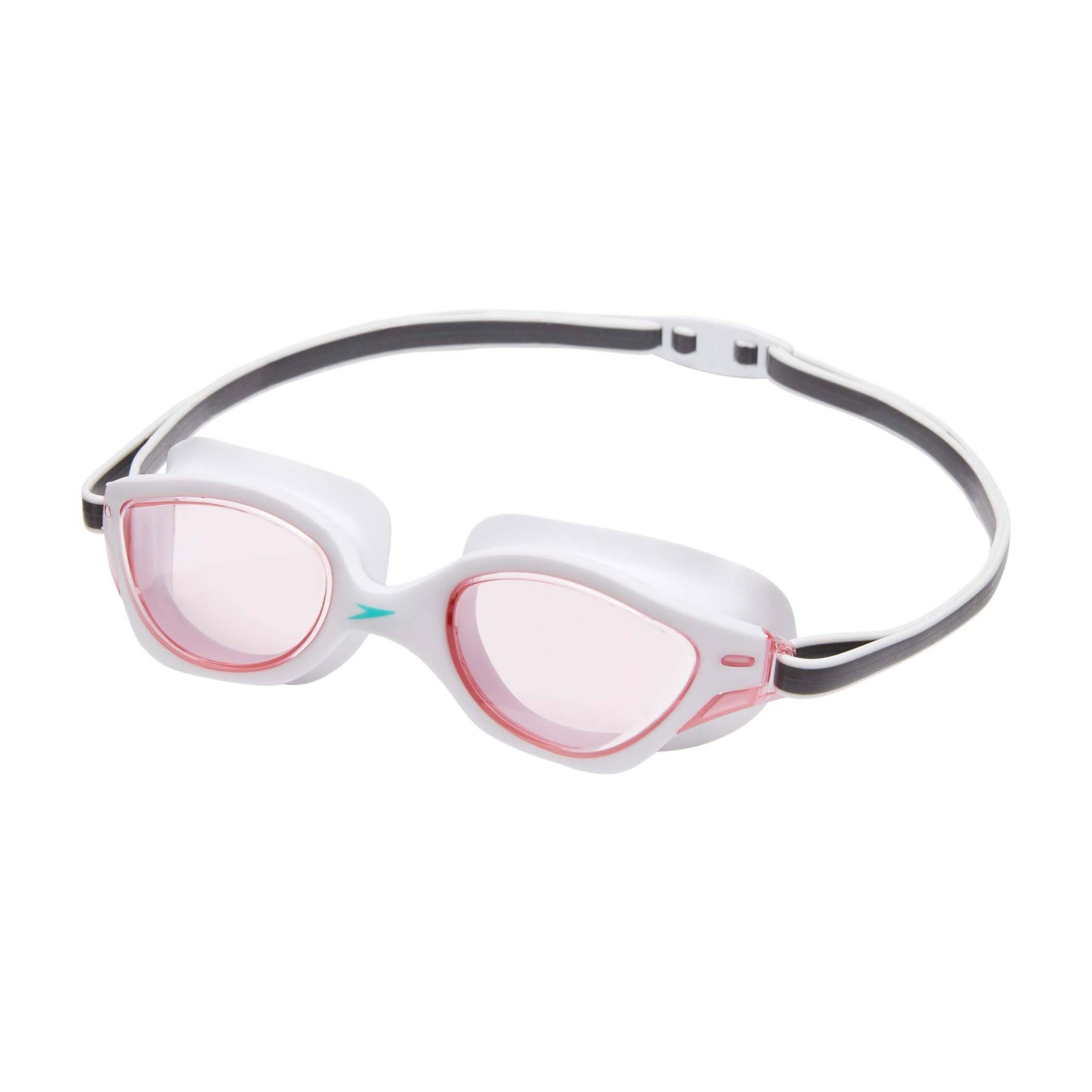 slide 1 of 3, Speedo Junior Seaside Goggles - White/Vermillion, 1 ct