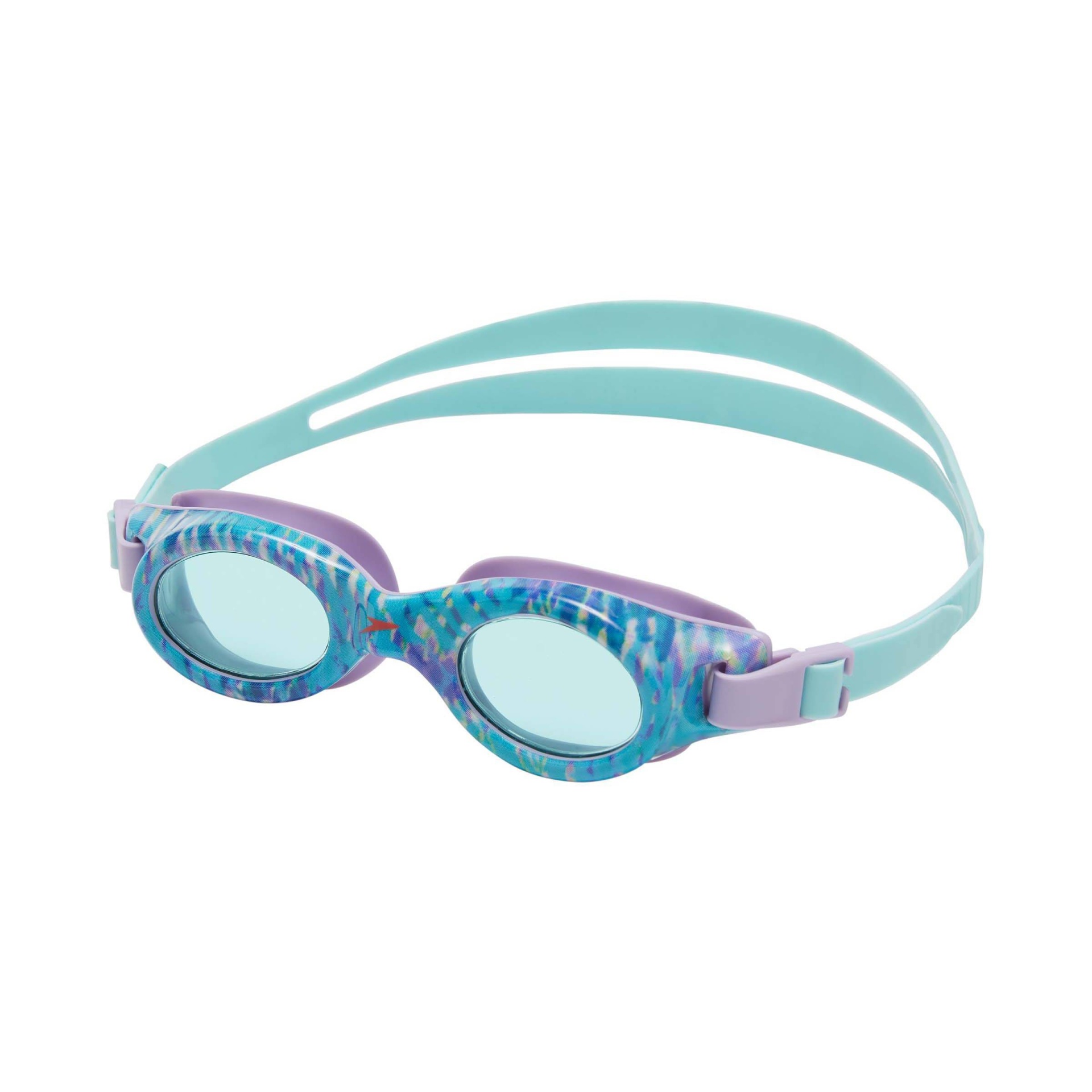 slide 1 of 3, Speedo Junior Glide Print Goggles - Ceramic Tie Dye, 1 ct