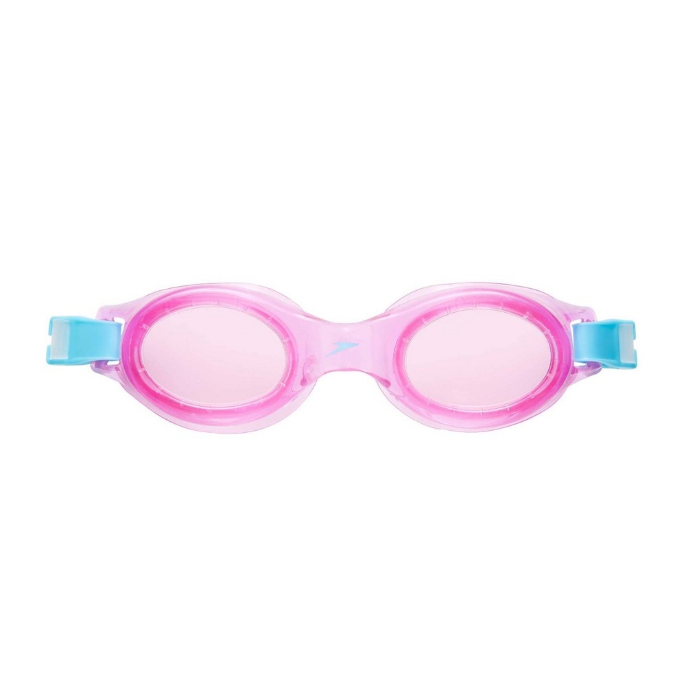 slide 2 of 3, Speedo Junior Glide Goggles - Achroma/Vermillion, 1 ct