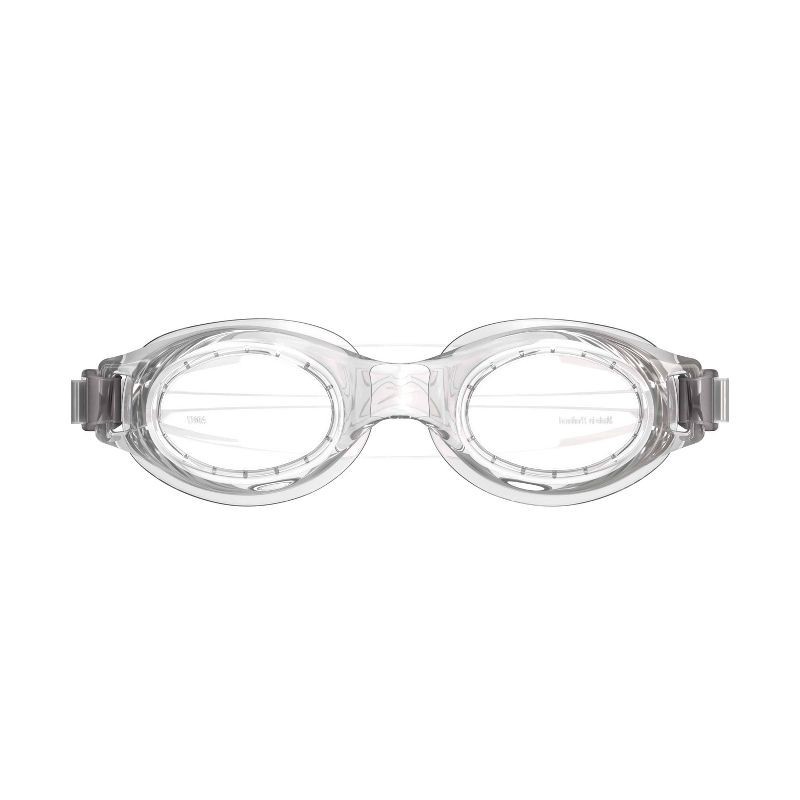 slide 2 of 5, Speedo Adult Boomerang Swim Goggles - Clear: Anti-Fog, Adjustable Strap, 1 ct