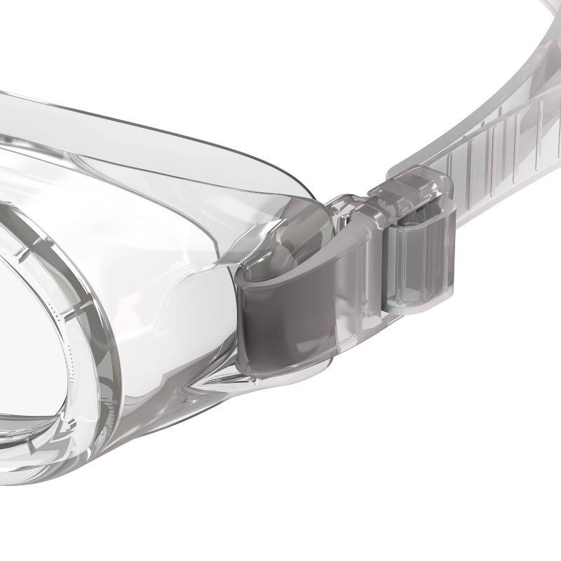 slide 3 of 5, Speedo Adult Boomerang Swim Goggles - Clear: Anti-Fog, Adjustable Strap, 1 ct