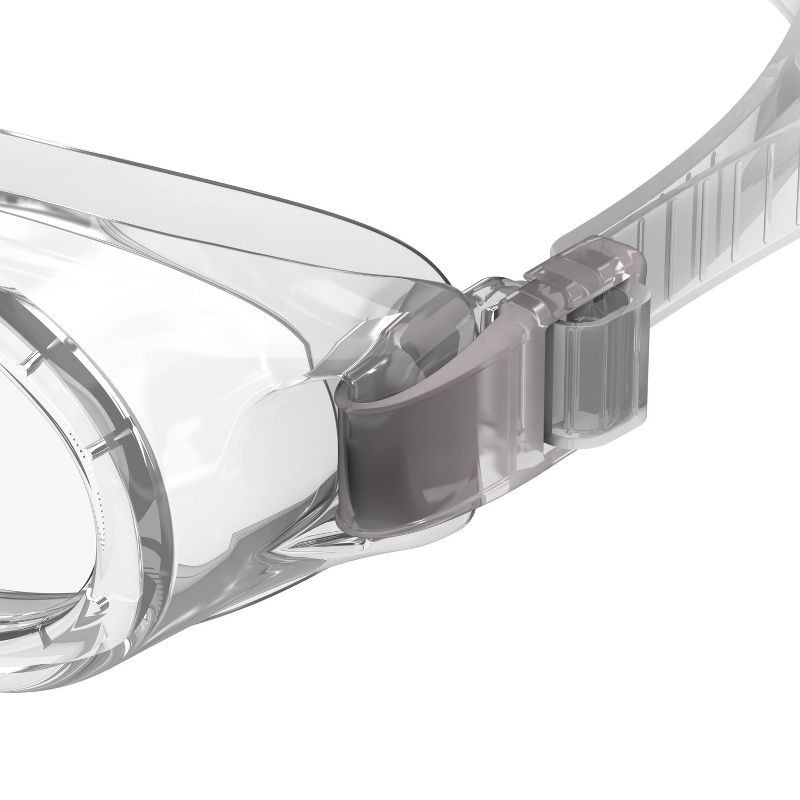 slide 5 of 5, Speedo Adult Boomerang Swim Goggles - Clear: Anti-Fog, Adjustable Strap, 1 ct