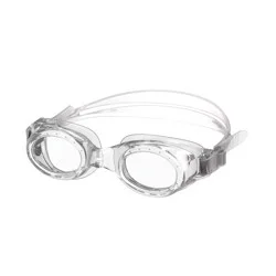 Speedo Adult Boomerang Swim Goggles - Clear: Anti-Fog, Adjustable Strap