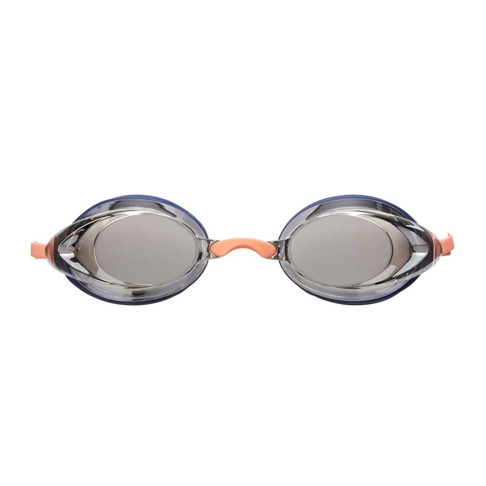 slide 2 of 3, Speedo Adult Record Breaker Goggles - Peacoat/Clear/Silver, 1 ct