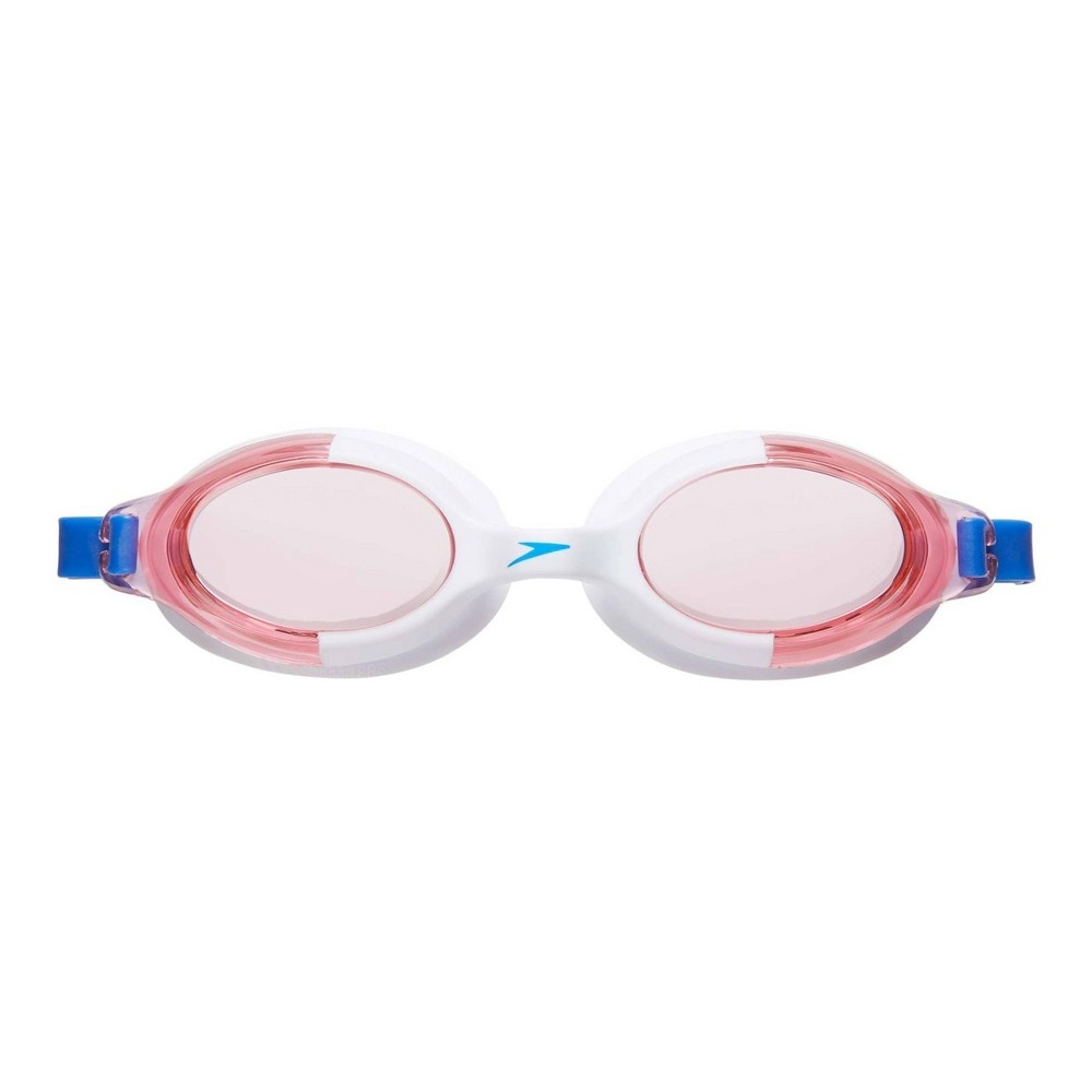 slide 2 of 3, Speedo Junior Sea Spray Goggles - White/Vermillion, 1 ct