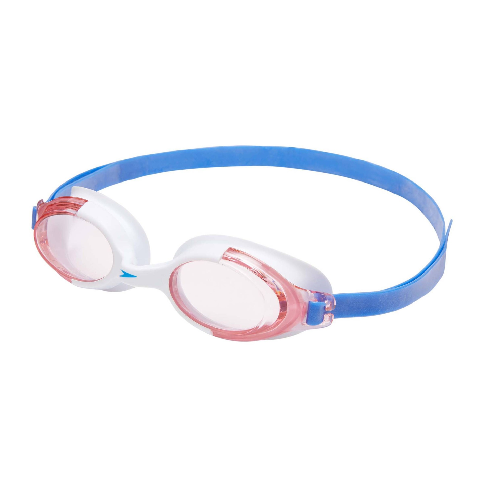 slide 1 of 3, Speedo Junior Sea Spray Goggles - White/Vermillion, 1 ct