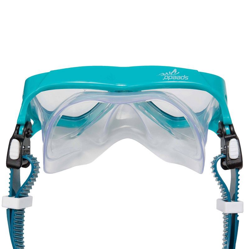 slide 2 of 3, Speedo Kids' Surf Gazer Swim Mask - Ceramic/Clear, 1 ct