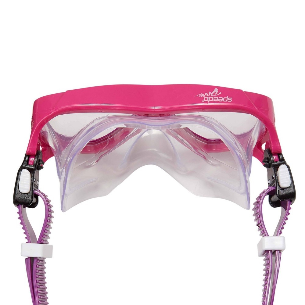 slide 2 of 3, Speedo Kids' Surf Gazer Swim Mask - Pink/Clear, 1 ct