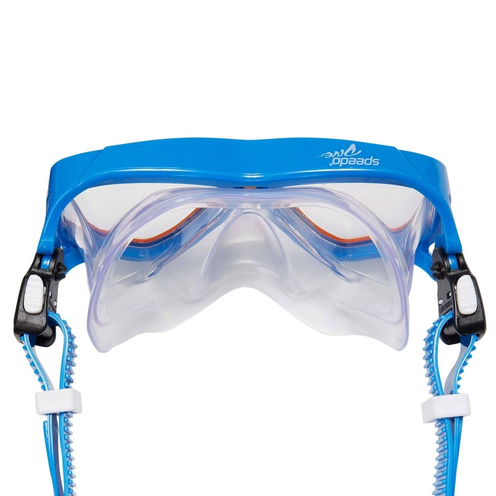 slide 2 of 3, Speedo Kids' Surf Gazer Swim Mask - Blue/Clear, 1 ct