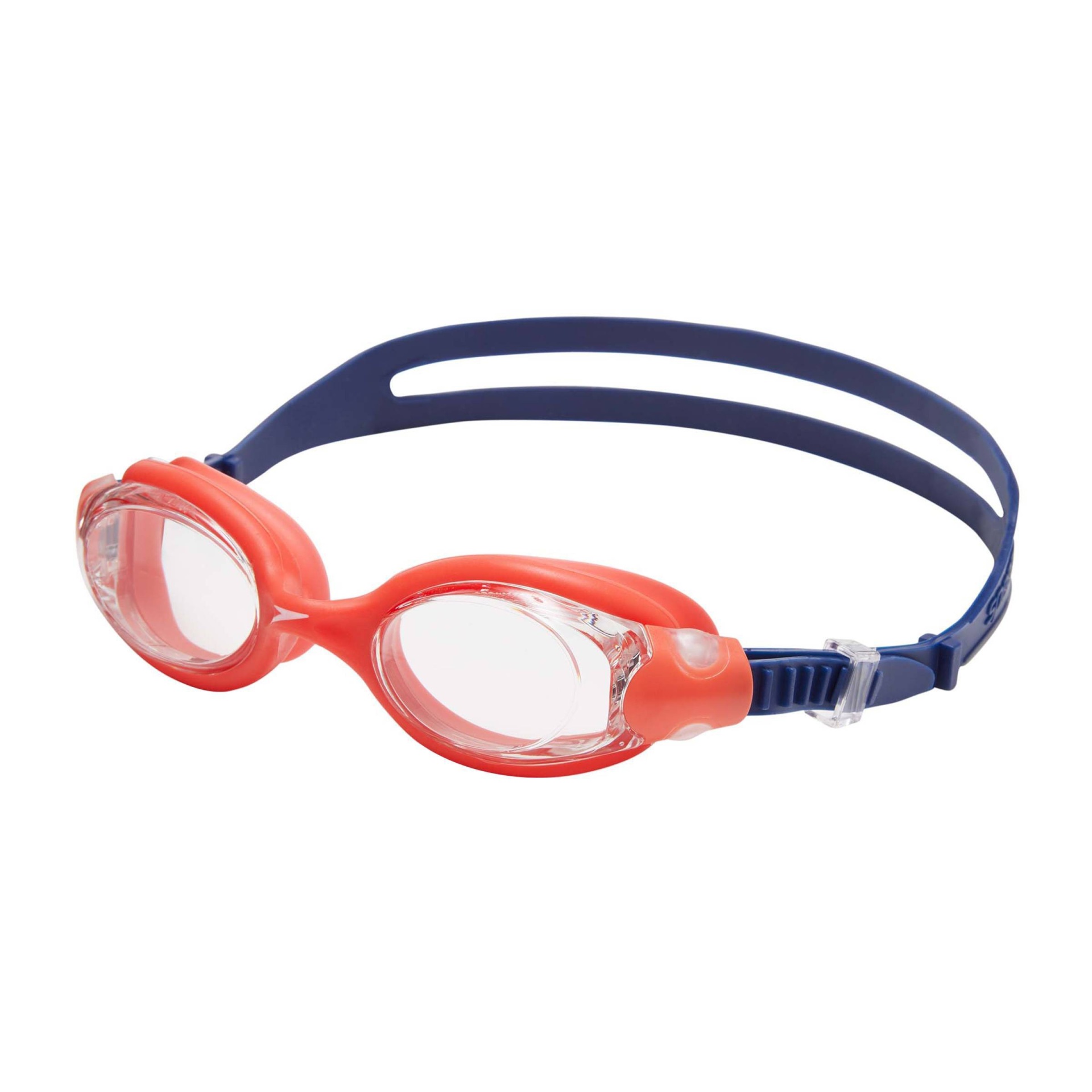 slide 1 of 3, Speedo Adult Hydrofusion Goggles - Coral/Clear, 1 ct