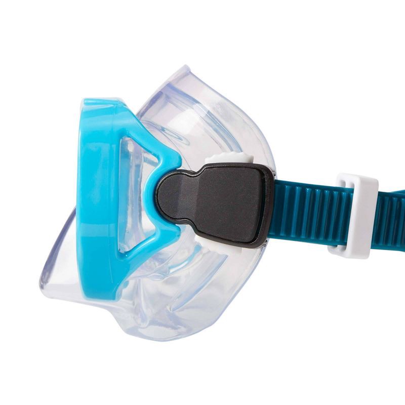 slide 2 of 3, Speedo Kids' Surf Gazer Mask & Snorkel Set - Blue/Atoll Clear, 1 ct