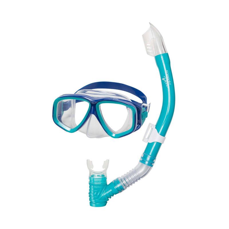 slide 1 of 1, Speedo Junior Reefscout MS Set - Ceramic/Clear, 1 ct