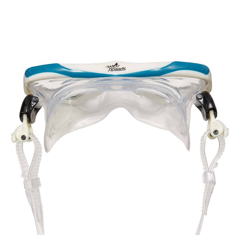 slide 2 of 3, Speedo Adult Explorer High Rise Dive Mask - Ocean/Clear, 1 ct