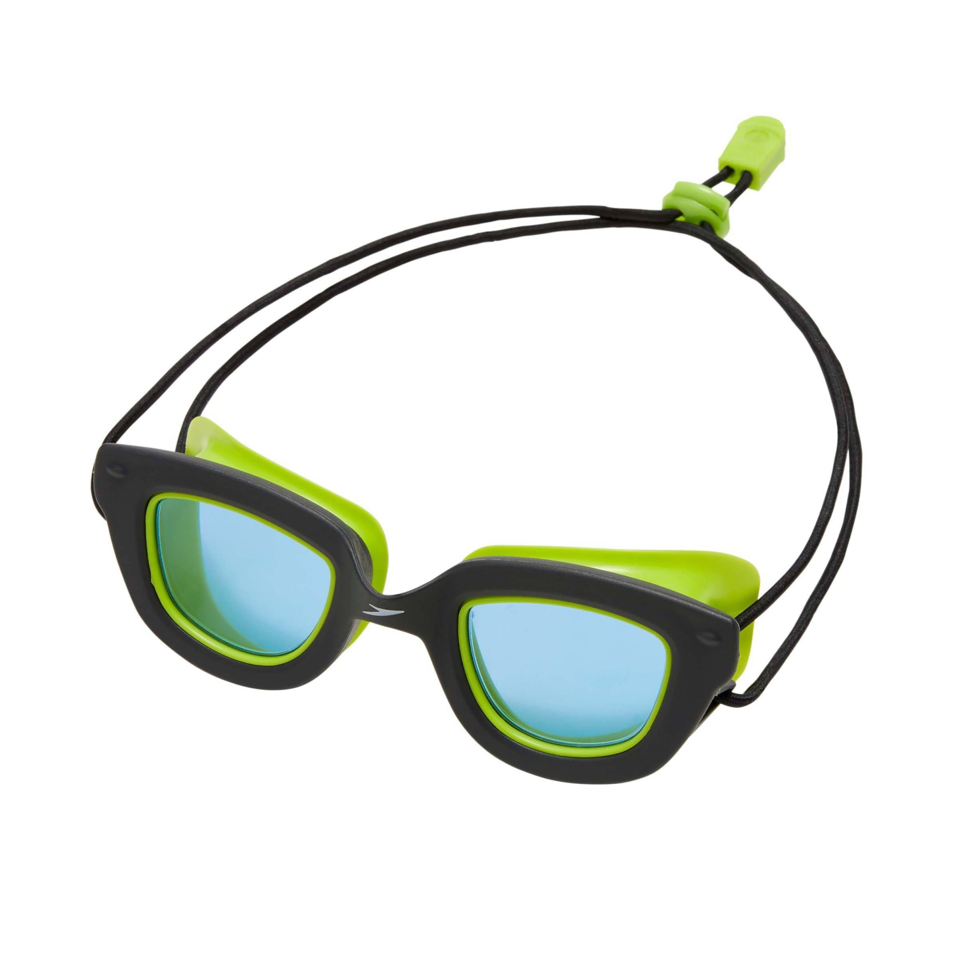 slide 1 of 3, Speedo Kids' Sunny Vibes Goggles - Black/Cobalt, 1 ct