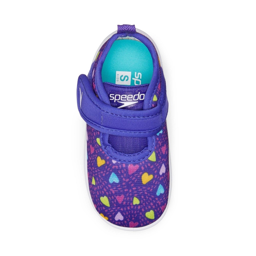 slide 3 of 3, Speedo Toddler Shore Explore Water Shoes - Hearts 11-12, 1 ct