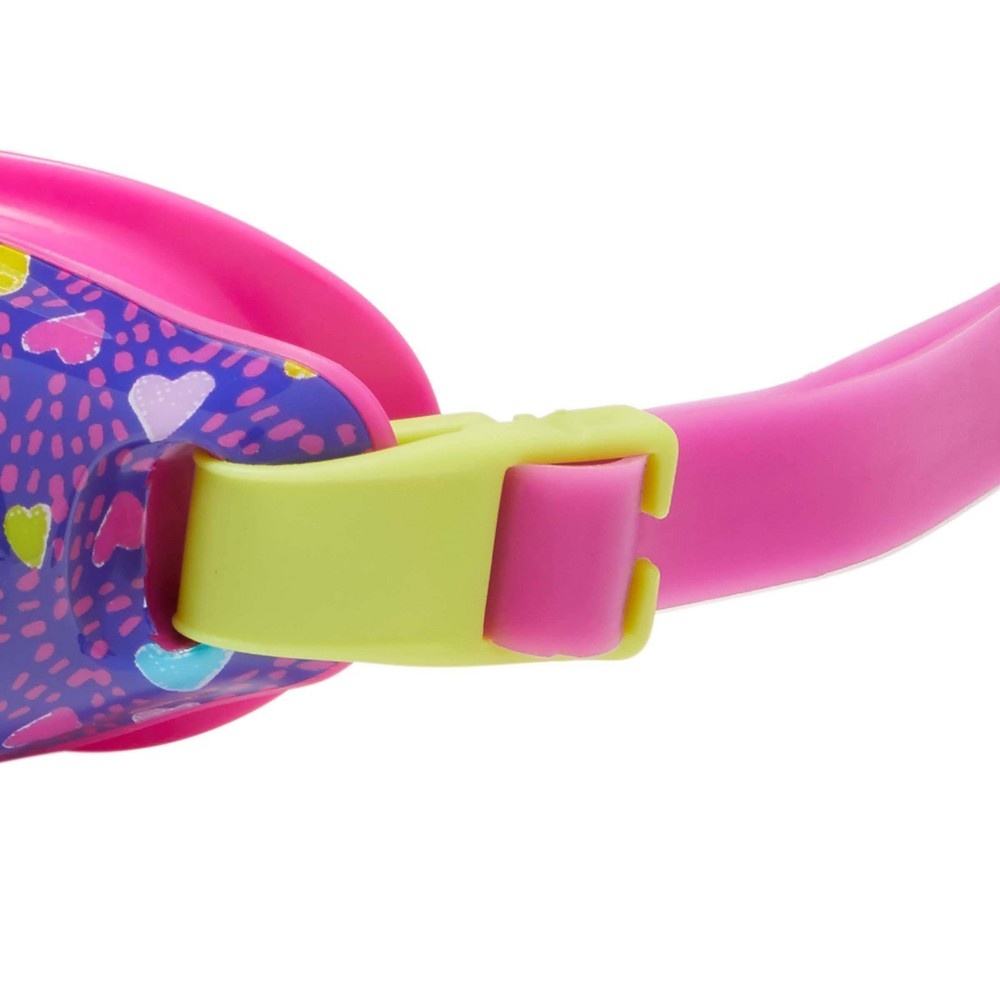 slide 3 of 3, Speedo Kids' Glide Print Goggles - Byzantium/Gray, 1 ct