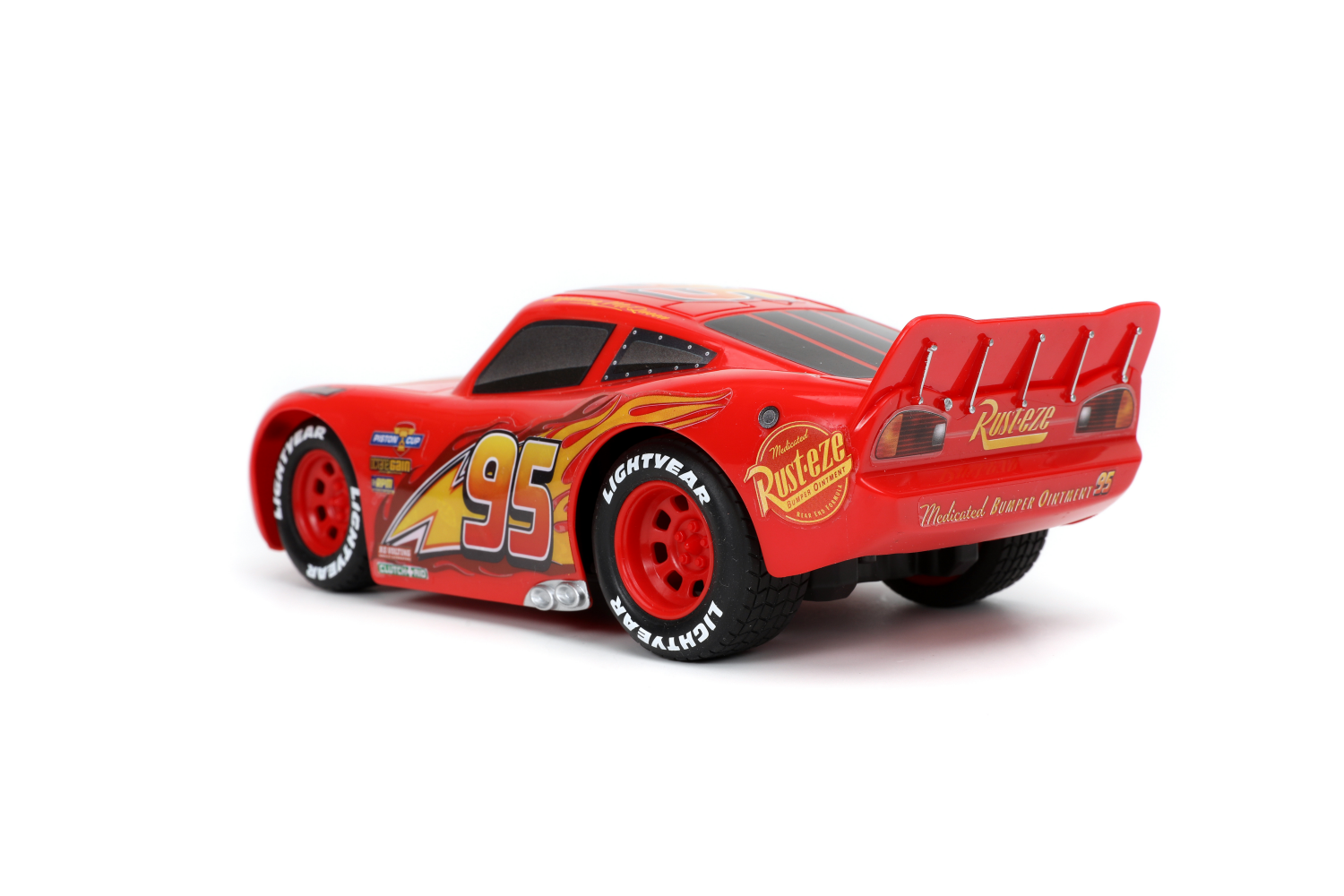 slide 4 of 5, Cars Lightning McQueen RC 1:24 Scale Remote Control Car 2.4 Ghz, 1 ct