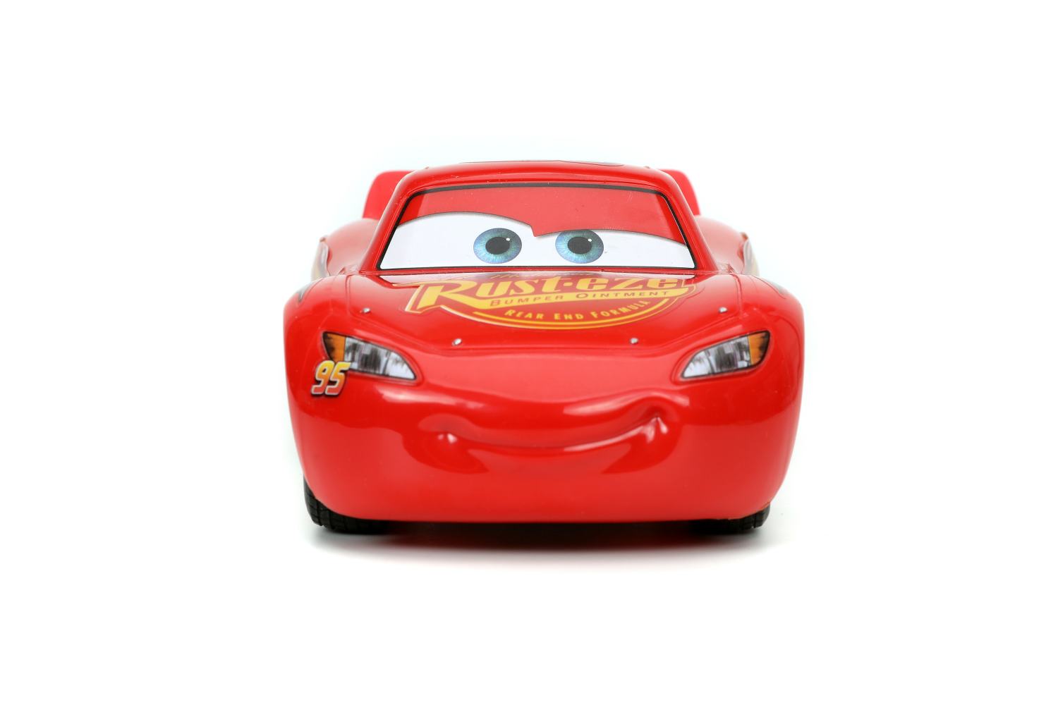 slide 1 of 5, Cars Lightning McQueen RC 1:24 Scale Remote Control Car 2.4 Ghz, 1 ct