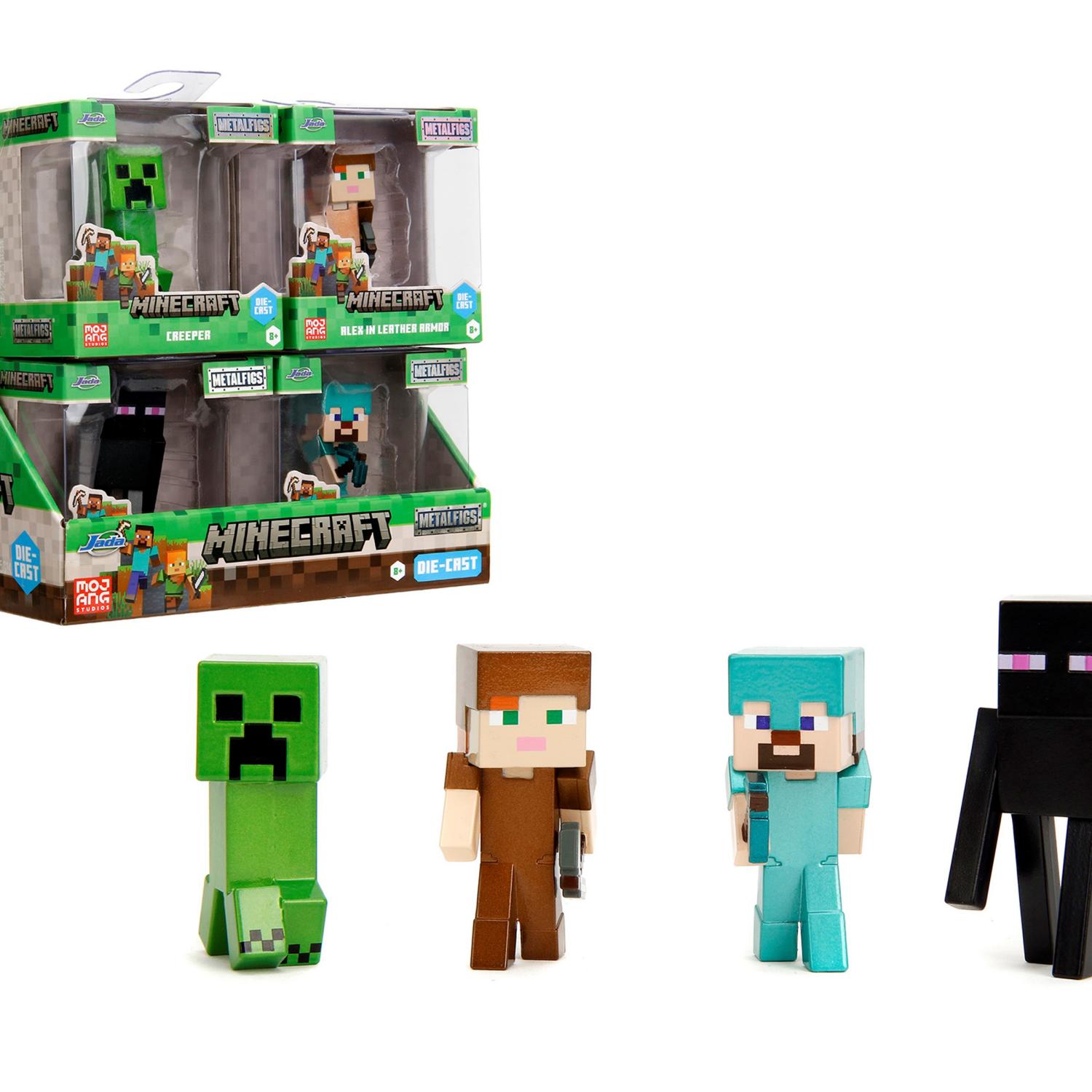 slide 1 of 1, Minecraft 2.5" Figures, 1 ct