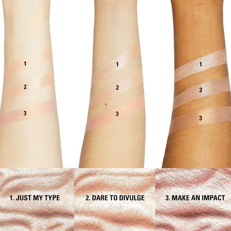 slide 5 of 7, Makeup Revolution Highlight Reloaded Highlighter - Dare to Divulge - 0.22oz, 0.22 oz