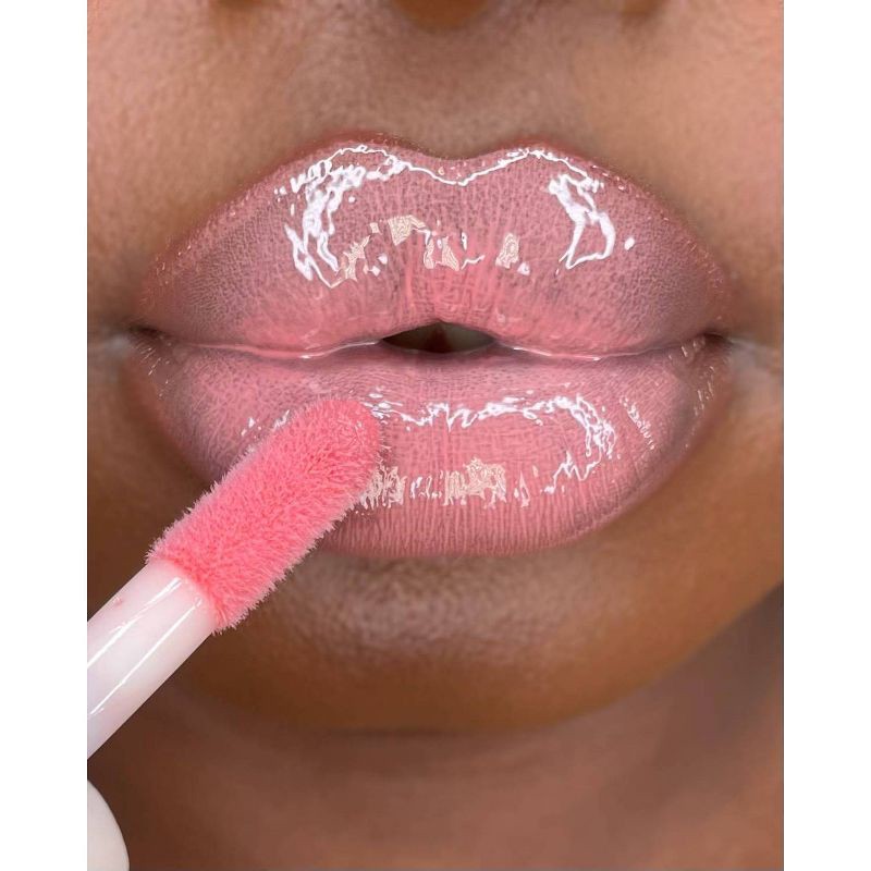 slide 4 of 5, Makeup Revolution Pout Bomb Plumping Gloss - Kiss - 0.15 fl oz, 0.15 fl oz