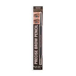 Makeup Revolution Precise Brow Pencil - Dark Brown - 0.001oz